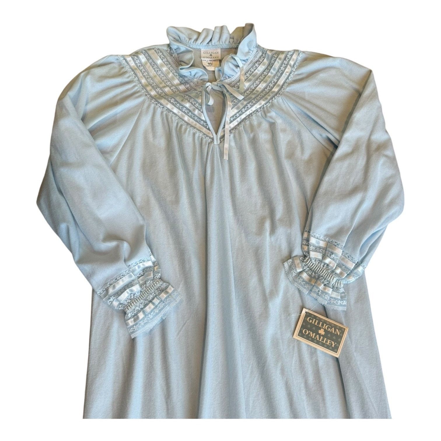 Vintage NWT Vintage Gilligan & O’Malley ruffled lace Nightgown S Size ONE SIZE - 2 Thumbnail