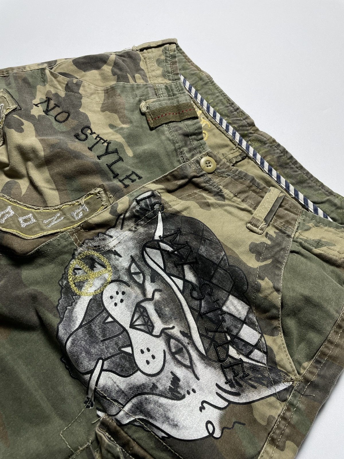 Ed Hardy Minute Mirth - Edhardy Style Short Pants Size US 32 / EU 48 - 12 Thumbnail