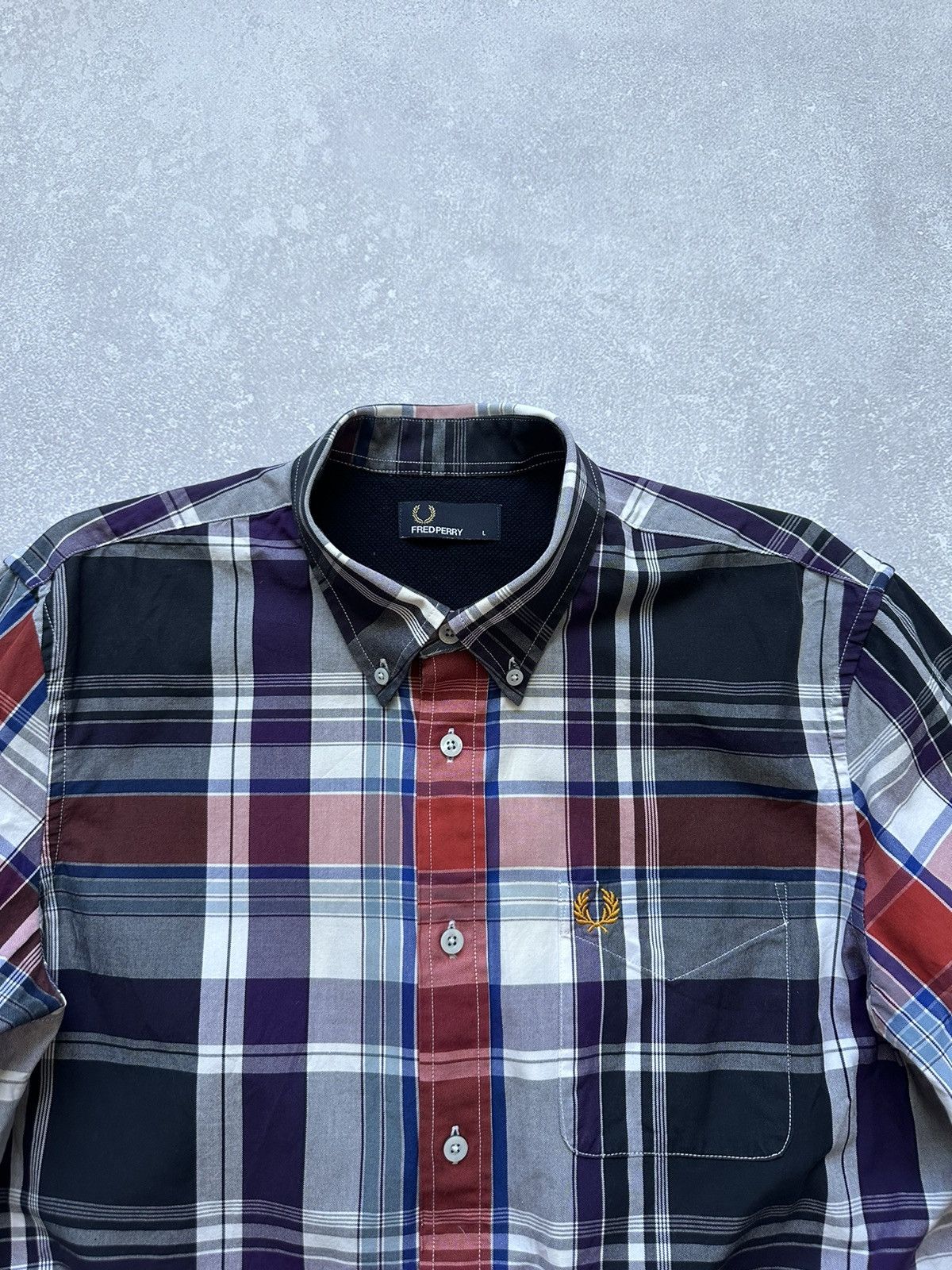 Fred Perry shirts for men fred perry long sleeve multicolor size large Size US L / EU 52-54 / 3 - 3 Thumbnail