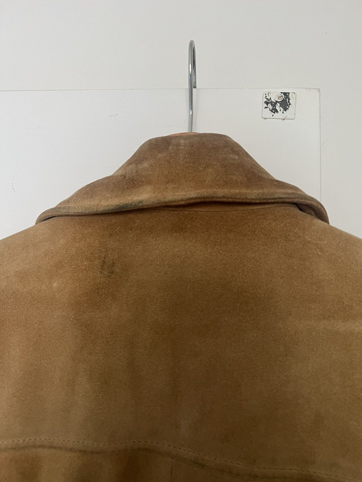 OAK Tan Suede Biker Jacket Size US M / EU 48-50 / 2 - 3 Thumbnail