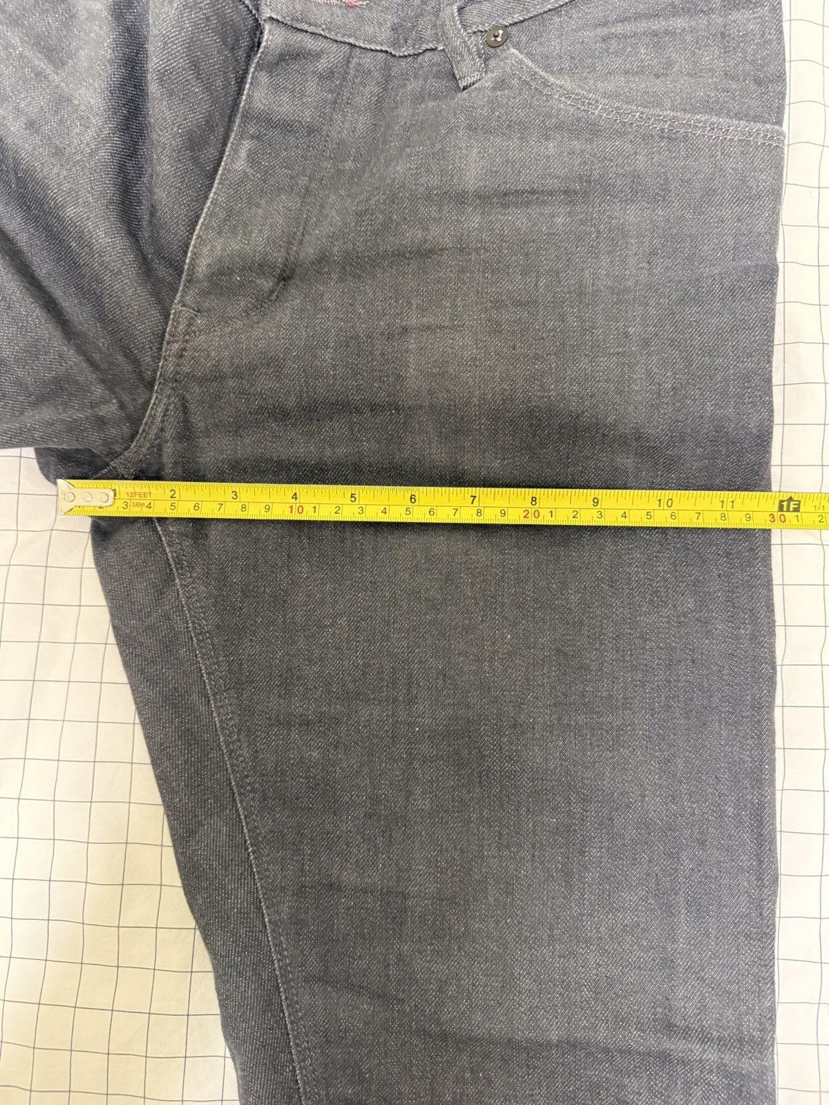 Raleigh Denim Raleigh Denim Martin Selvedge Raw Smokey Grey 32 Size US 32 / EU 48 - 8 Thumbnail