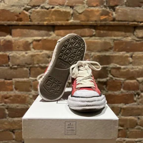 Maison MIHARA YASUHIRO Maison Mihara Yasuhiro Peterson OG Sole High Sneaker – Red Size US 8 / EU 41 - 7 Thumbnail