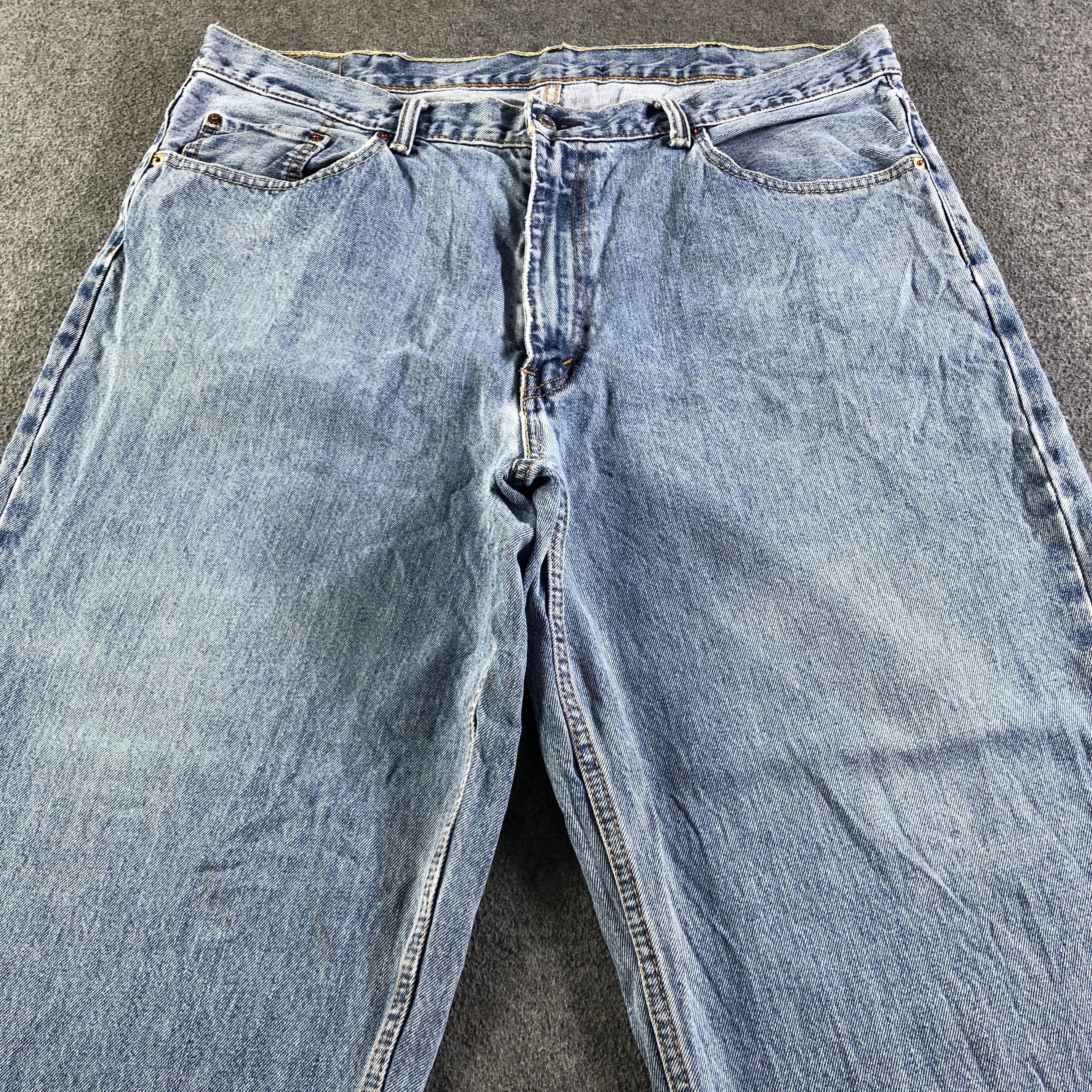 Levi's Vintage Blue Wash Levis 560 Jeans-J4380 Size US 41 - 3 Thumbnail