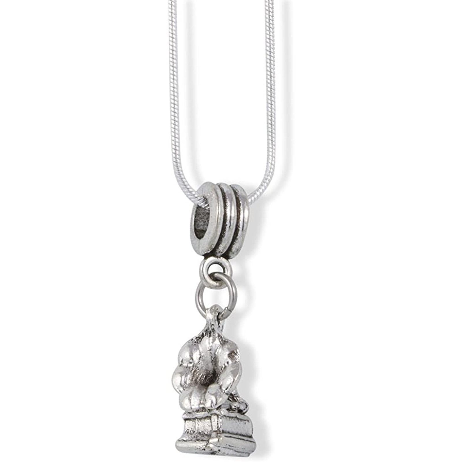 & Other Stories Grammaphone Record Player Grammy Charm Snake Chain Necklace Size ONE SIZE - 1 Thumbnail