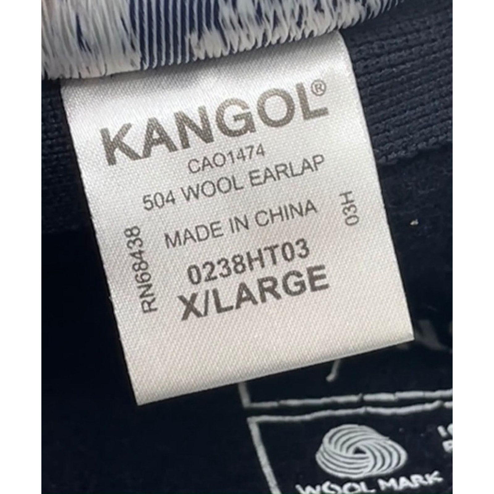 Kangol Kangol 504 Wool Earflap Hat Navy XL Classic Flat Felt Cap Size ONE SIZE - 10 Thumbnail