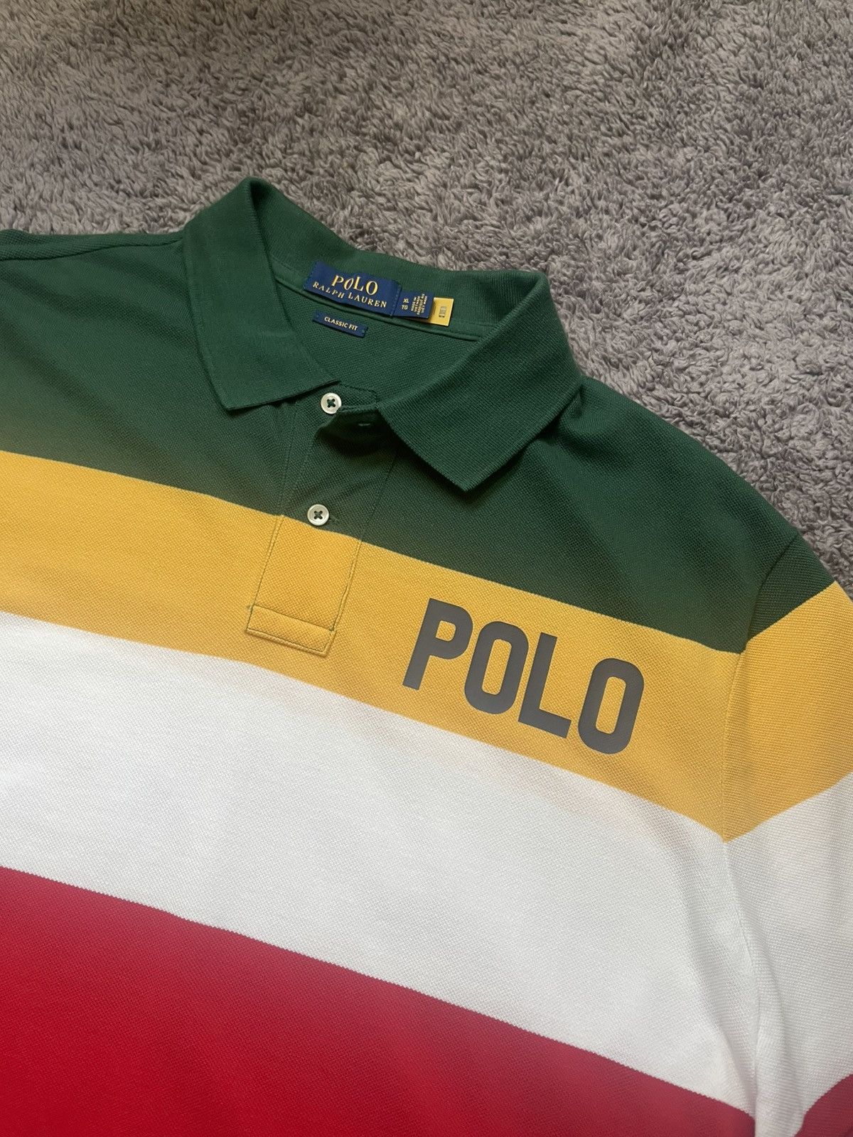 Polo Ralph Lauren Coloured Polo Raloh Lauren poloshirt Size US XL / EU 56 / 4 - 2 Thumbnail