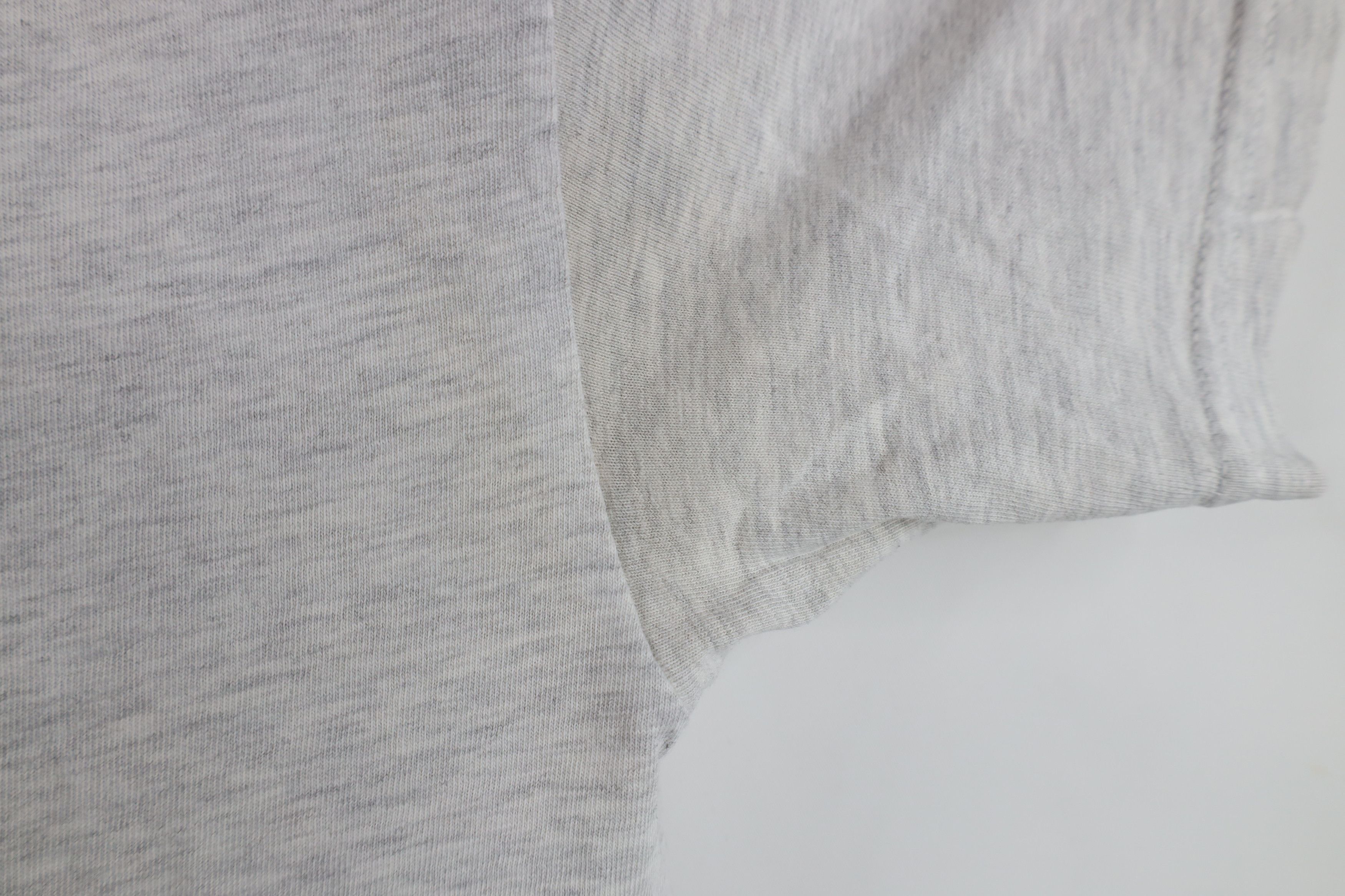 Hanes Vintage 90s Hanes Beefy Blank Short Sleeve T-Shirt Gray Size US XL / EU 56 / 4 - 9 Thumbnail