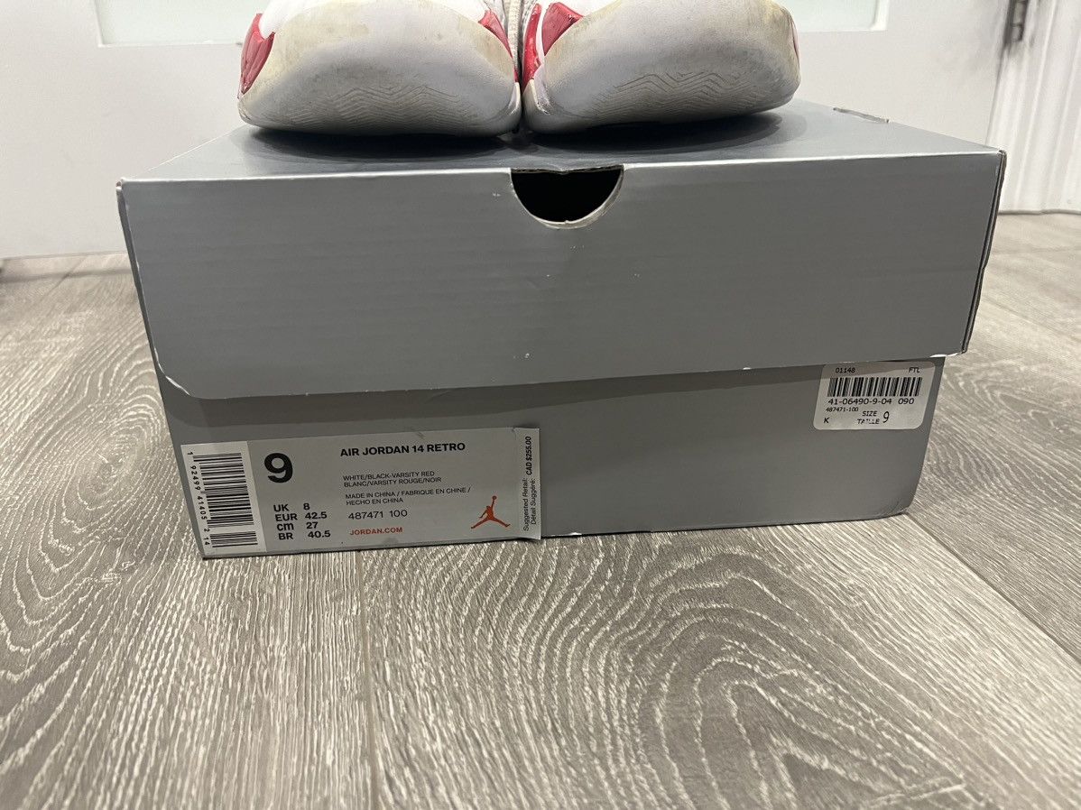 Jordan Brand Nike Jordan Retro 14 “Candy Cane” 2019 Size US 9 / EU 42 - 7 Thumbnail