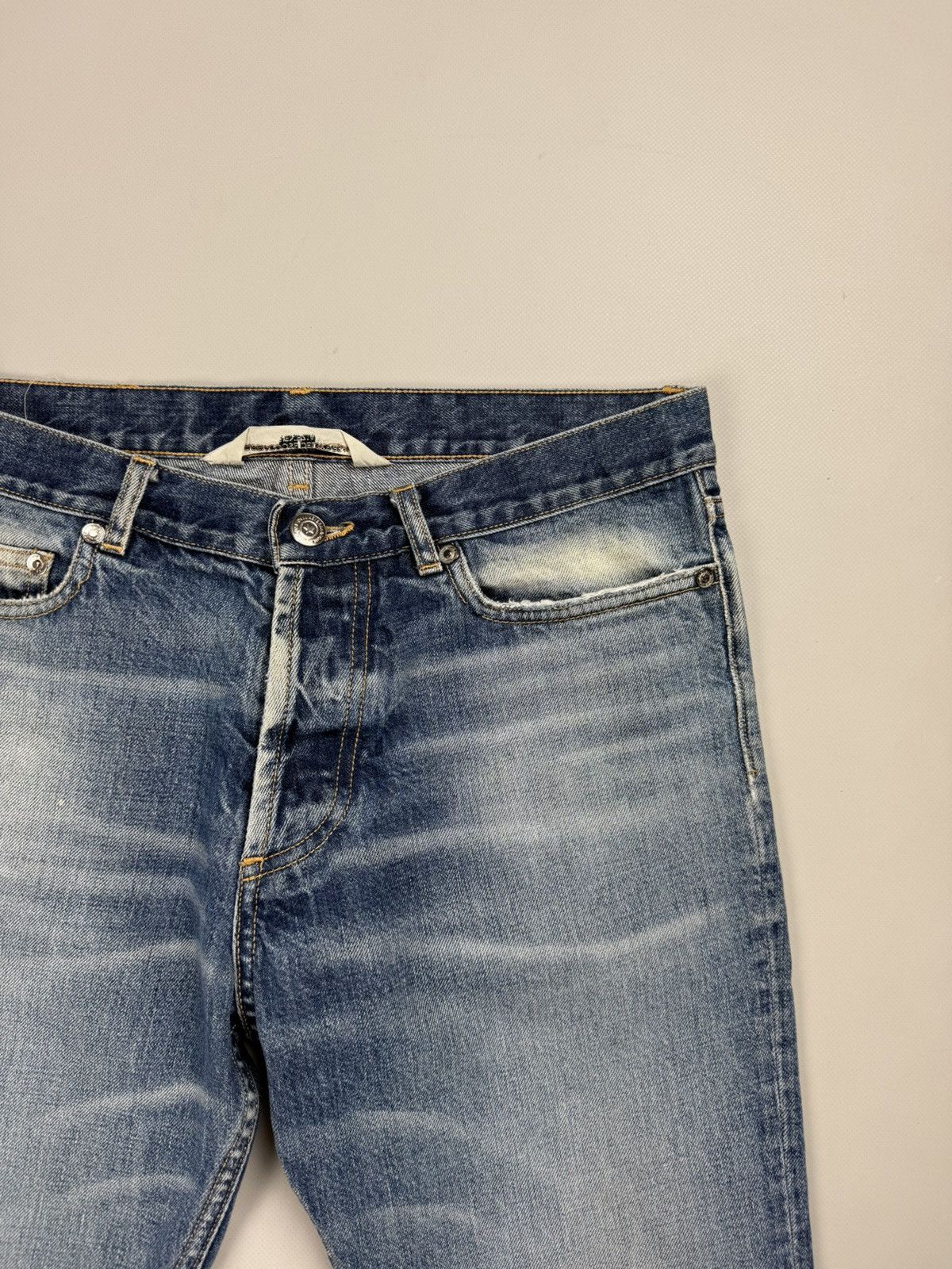 Designer × Golden Goose GGDB Golde Goose Deluxe Brand Men’s Distressed Denim Shorts Size US 30 / EU 46 - 6 Thumbnail