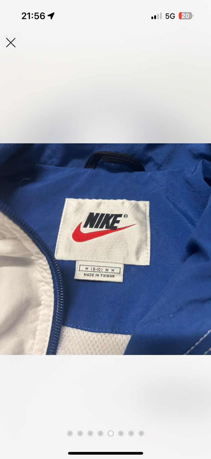 Nike Mens nike color block full zip windbreaker Size US XXS / EU 40 - 8 Thumbnail