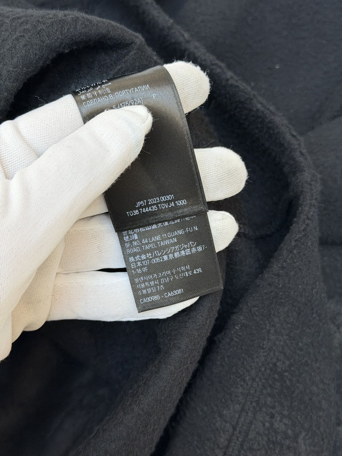 Balenciaga Balenciaga Paris Moon Fleece Oversized Hoodie Size US S / EU 44-46 / 1 - 13 Thumbnail