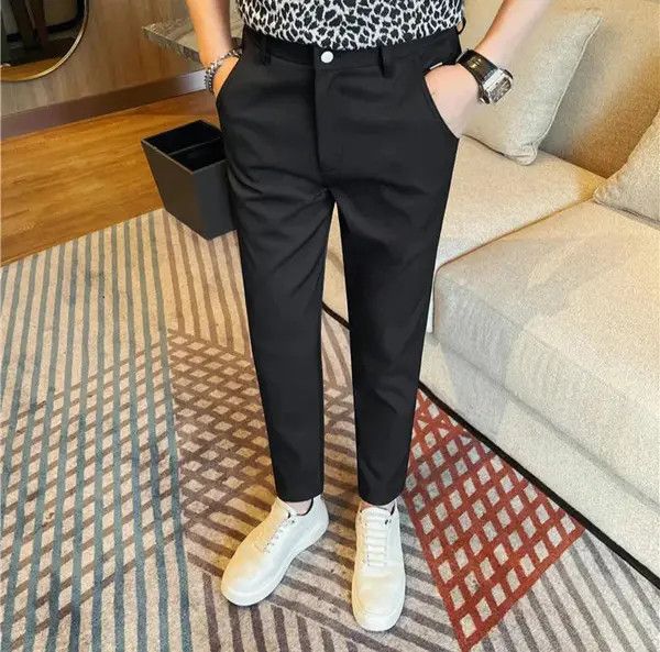 Vintage Akasaka x Maria Ankle Length Slim Fit Trousers Size US 32 / EU 48 - 3 Thumbnail
