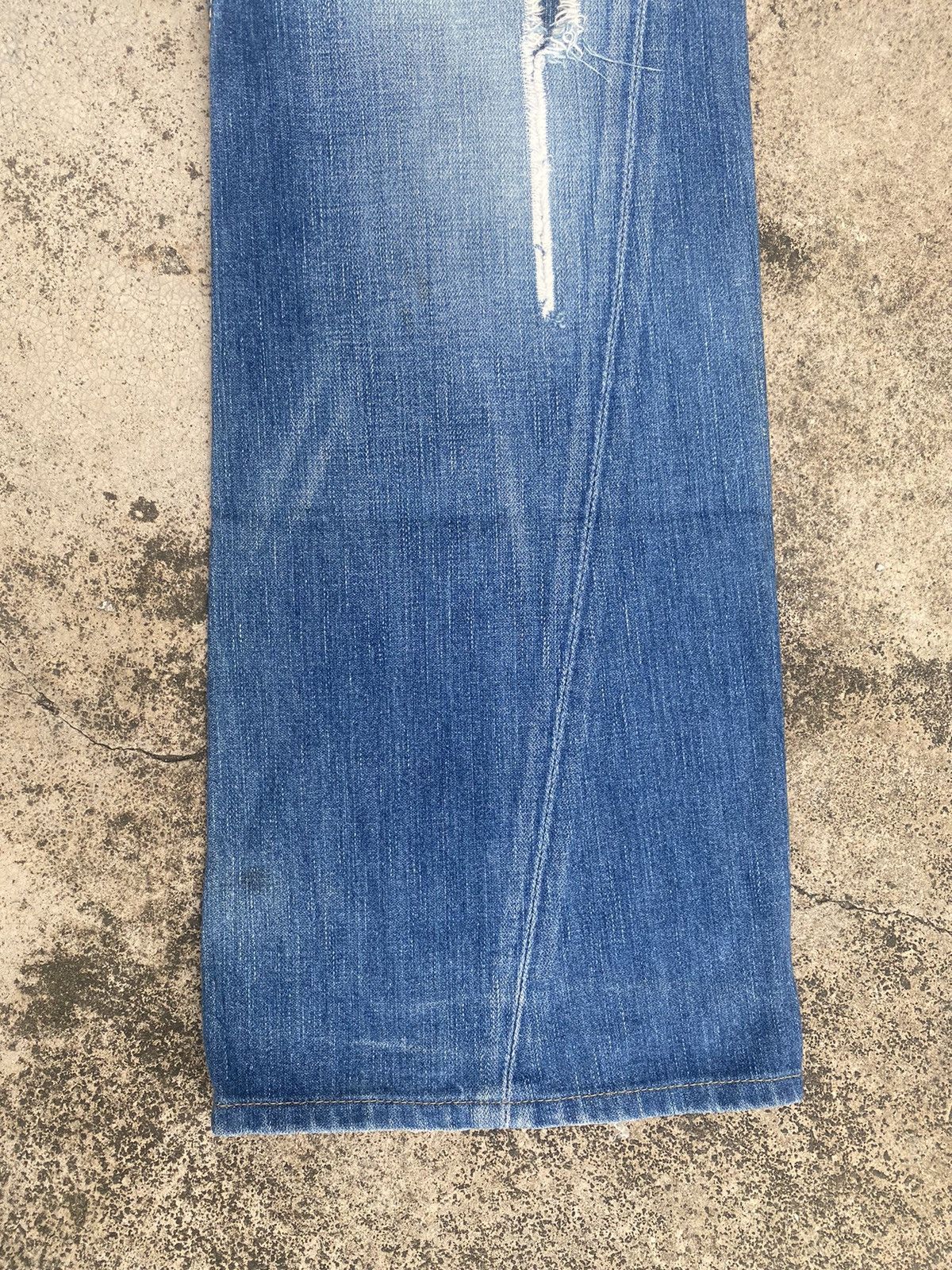 If Six Was Nine × Japanese Brand × True Religion Flare Jeans True Religion Distressed Bootcut Size US 33 - 5 Thumbnail