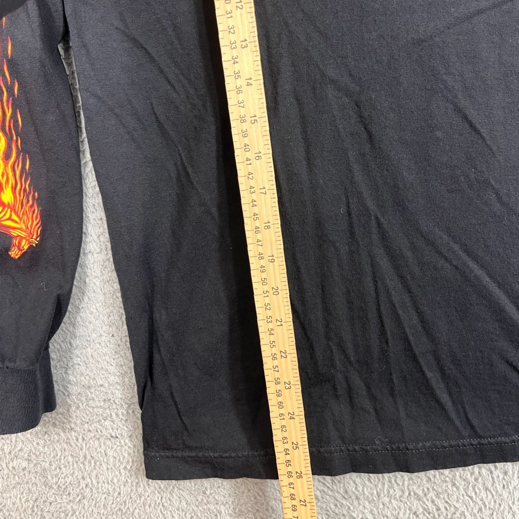 Vintage VINTAGE VTG Iron Horse Saloon Bike Flame Long Sleeve T Shirt Mens M Size US M / EU 48-50 / 2 - 7 Thumbnail
