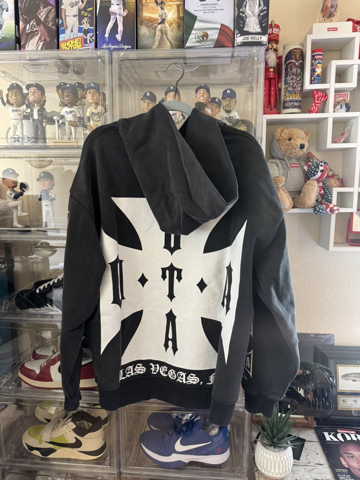 Other OTA Washed Black Choppa Zip Up Hoodie Chrome | Grailed