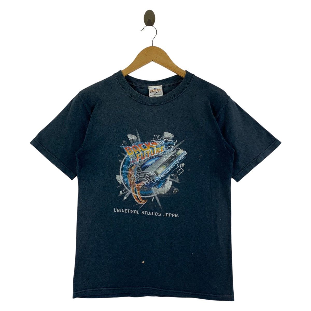 Vintage Vintage 90s BACK TO THE FUTURE movie universal studio tee Size US S / EU 44-46 / 1 - 1 Thumbnail