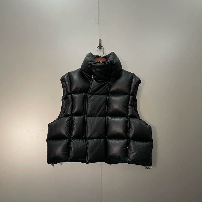 Givenchy Givenchy Black Embossed Magic Tape Down Vest Size US M / EU 48-50 / 2 - 1 Thumbnail