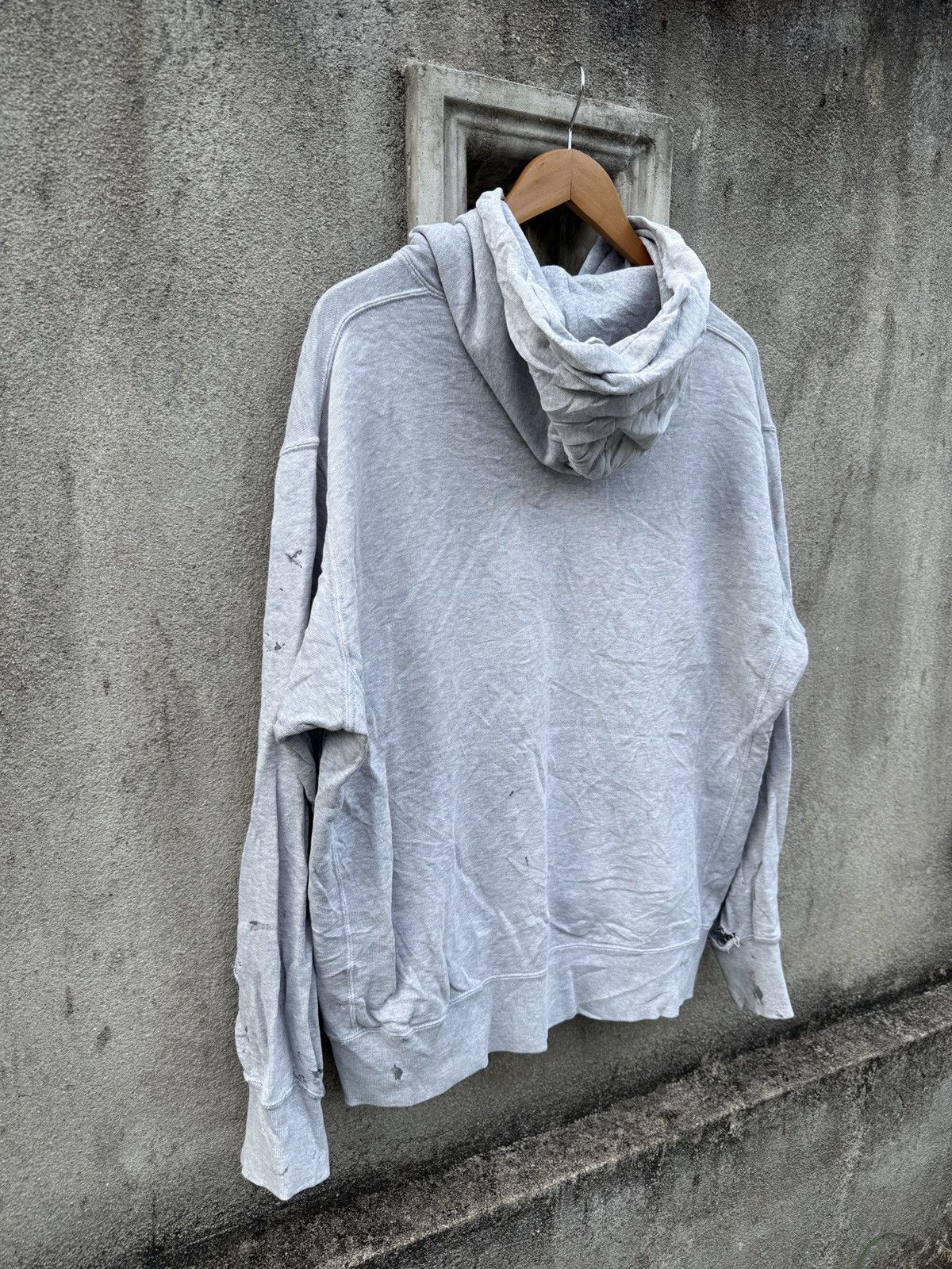 Lemaire × Uniqlo Uniqlo Hoodie Distressed Inspired by If Six Was Nine Size US L / EU 52-54 / 3 - 5 Thumbnail