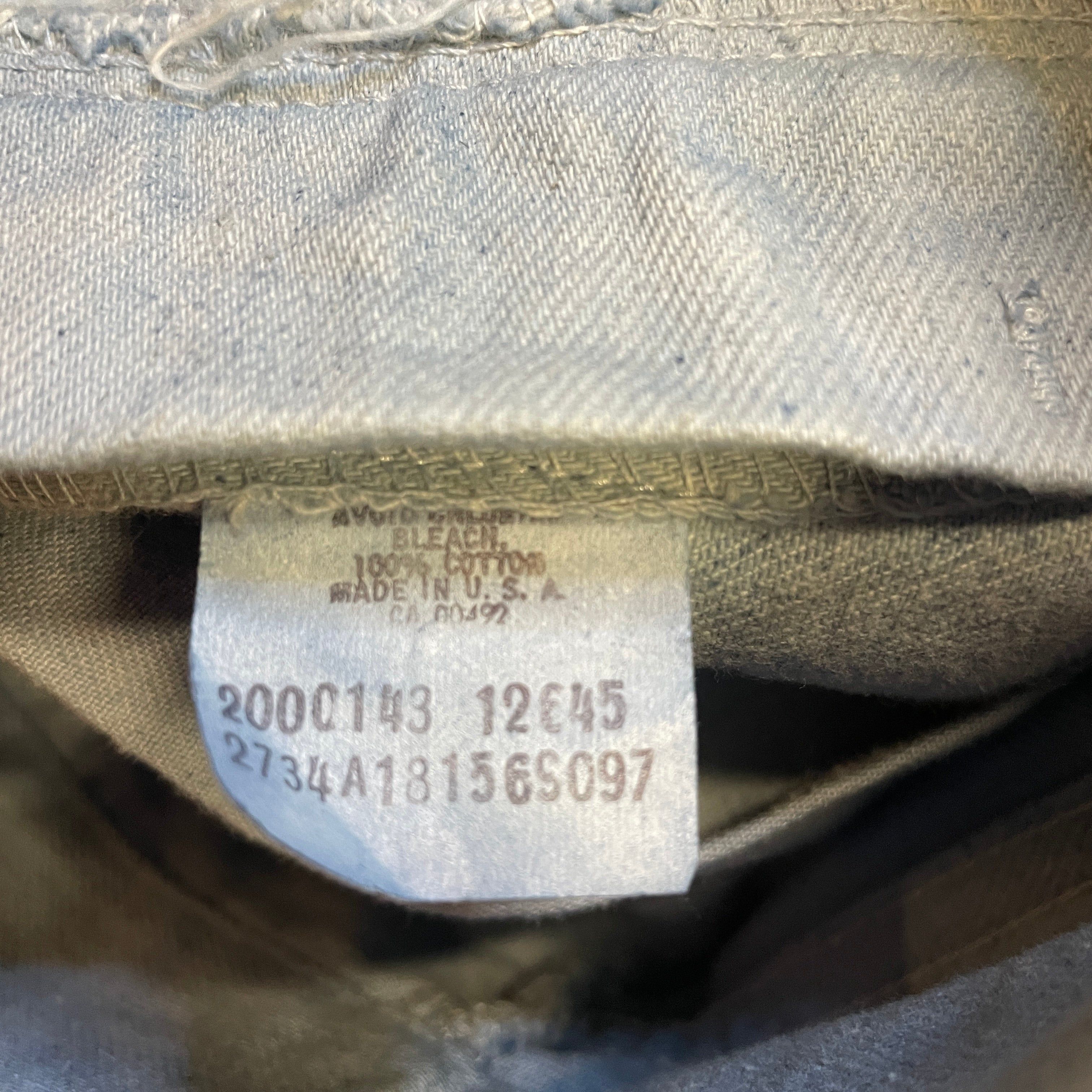 Lee Groovy Vintage Cloudy Dyed Lee Jeans Made In USA 27" Waist Size 27" / US 4 / IT 40 - 6 Thumbnail