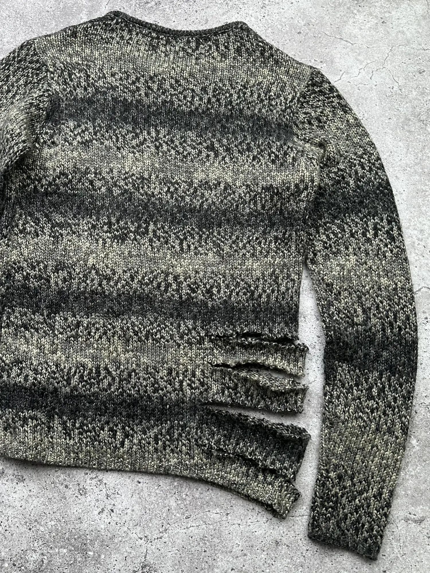 Vintage Vintage Faded Distressed Knit Sweater C561(V234) Size US S / EU 44-46 / 1 - 6 Thumbnail