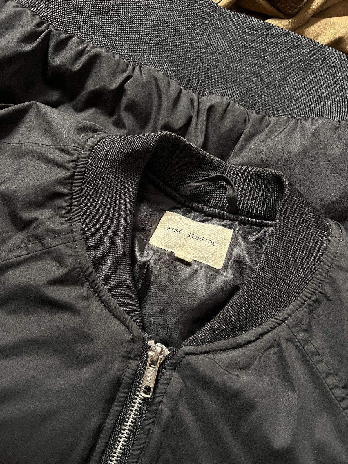 Other Esmé Studios Black ESBlair Short Jacket Bomber Jacket Size L / US 10 / IT 46 - 9 Thumbnail