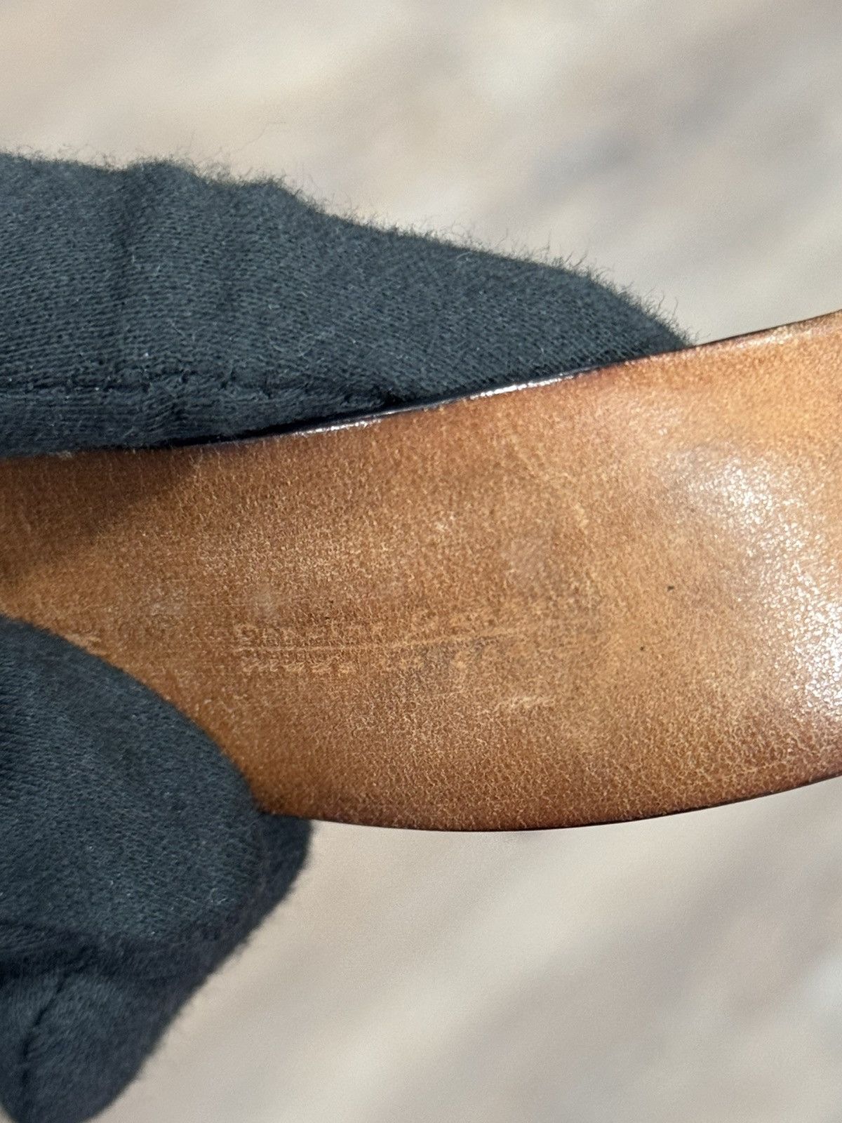 Other Paolo Da Ponte Genuine Leather Belt Size 36 - 14 Thumbnail