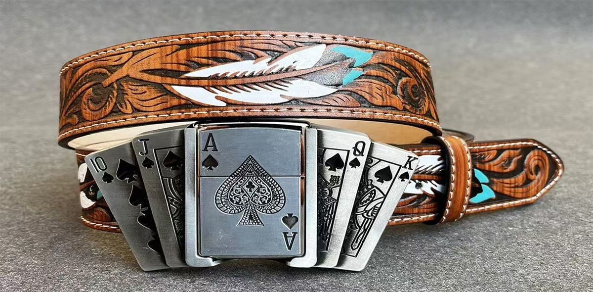 Japanese Brand Lighter Metal Belt Size ONE SIZE - 3 Thumbnail