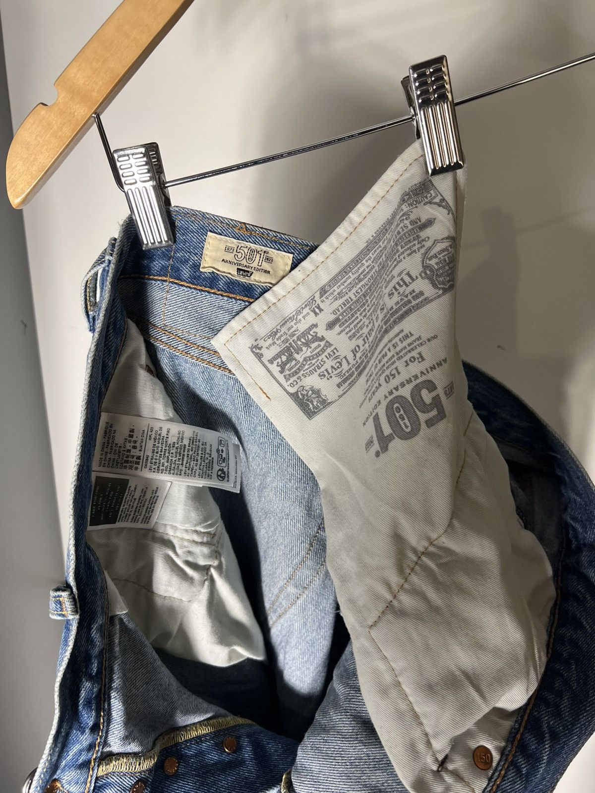 Levi's VINTAGE LEVI’S 501 150 YEARS DESIGNER DENIM JEANS CASUAL Size US 36 / EU 52 - 16 Thumbnail