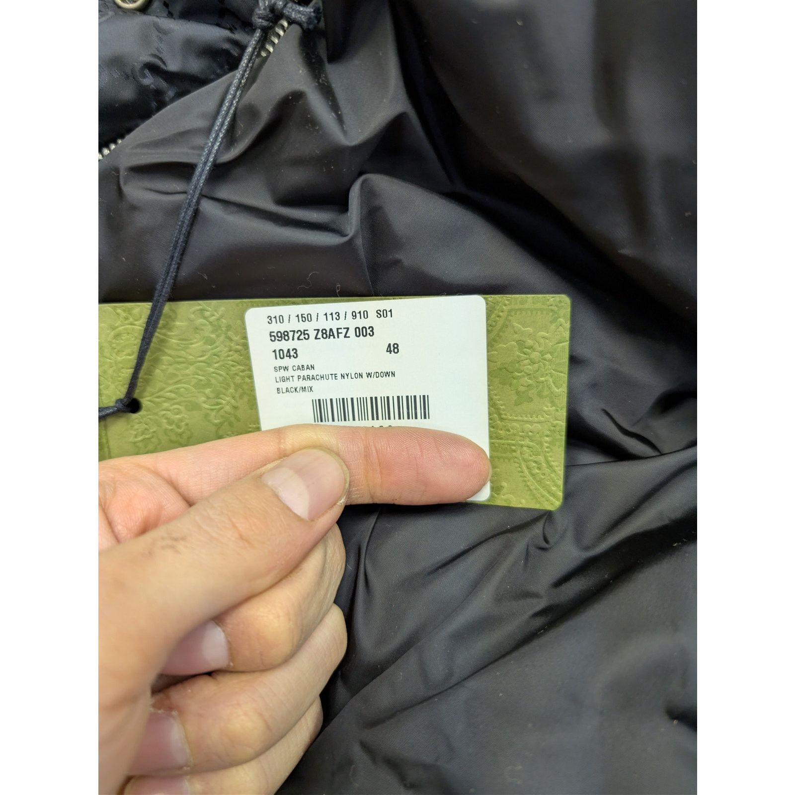 Gucci o1rshd1 Light Parachute GG Jacquard Nylon Padded Coat Jacket Size US M / EU 48-50 / 2 - 22 Thumbnail