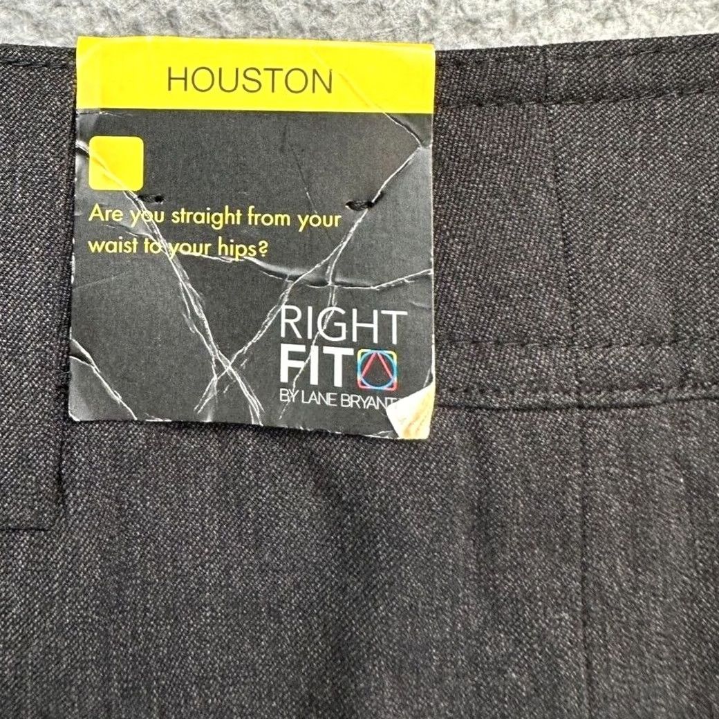 Vintage Lane Bryant Pants Womens 2 Petite Black Houston Wide Leg Dress Office Ladies NEW Size 26" / US 2 / IT 38 - 5 Thumbnail