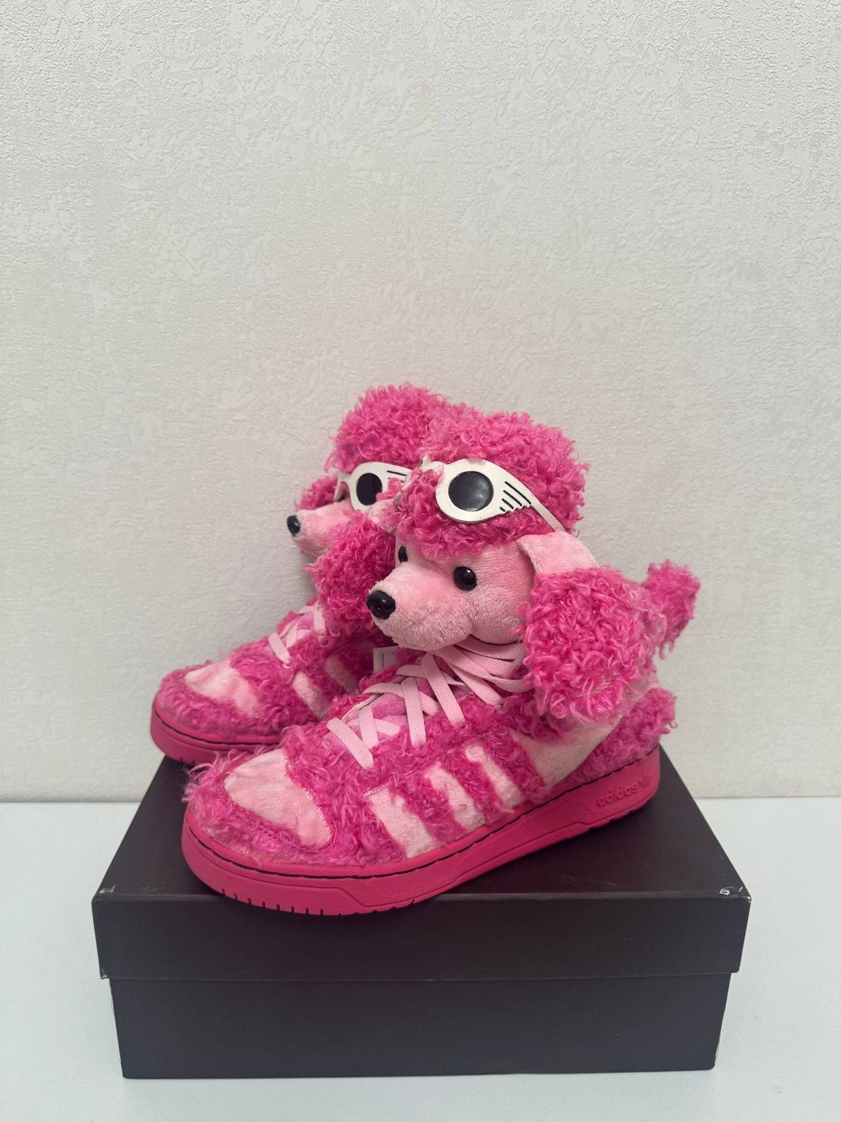 adidas gazelle silver green womens Adidas Jeremy Scott 'Camo Bear' Sneakers 43 1/3 eu  nico13