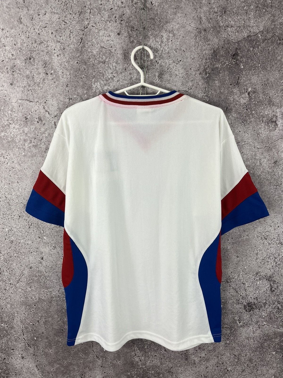 Vintage FRANCE UEFA EURO 2004 Futbol Football Soccer Jersey L White Size US L / EU 52-54 / 3 - 6 Thumbnail