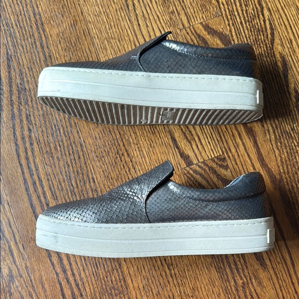 J/Slides J Slides Women’s 8.5 Metallic Slip-On Sneakers Size US 8.5 / IT 38.5 - 5 Thumbnail