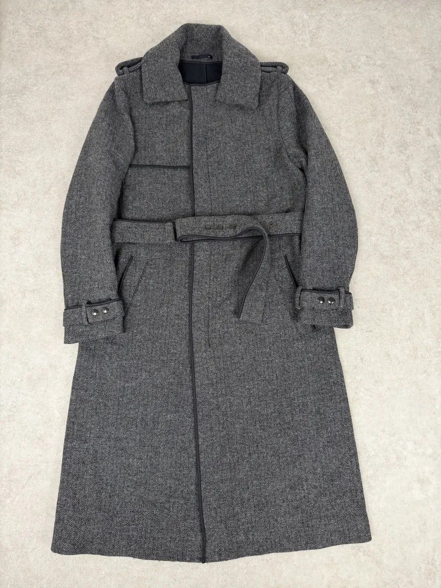 Lanvin FW2014 Lanvin Grey Classy Trench Coat Size US M / EU 48-50 / 2 - 1 Thumbnail