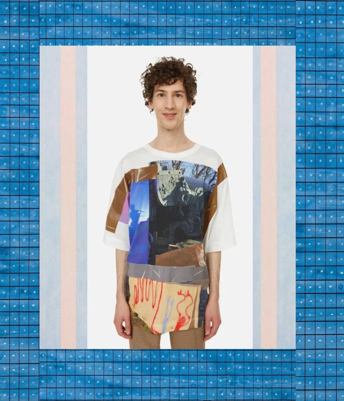 Dries Van Noten Dries Van Noten Graphic Print Oversized T-Shirt SS22 Size US S / EU 44-46 / 1 - 1 Thumbnail