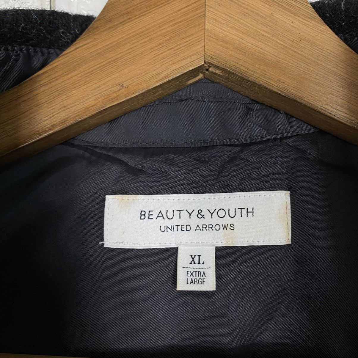 Japanese Brand Beauty & Youth United Arrow Wool Chore Jacket Issey Miyake Size US XL / EU 56 / 4 - 18 Thumbnail