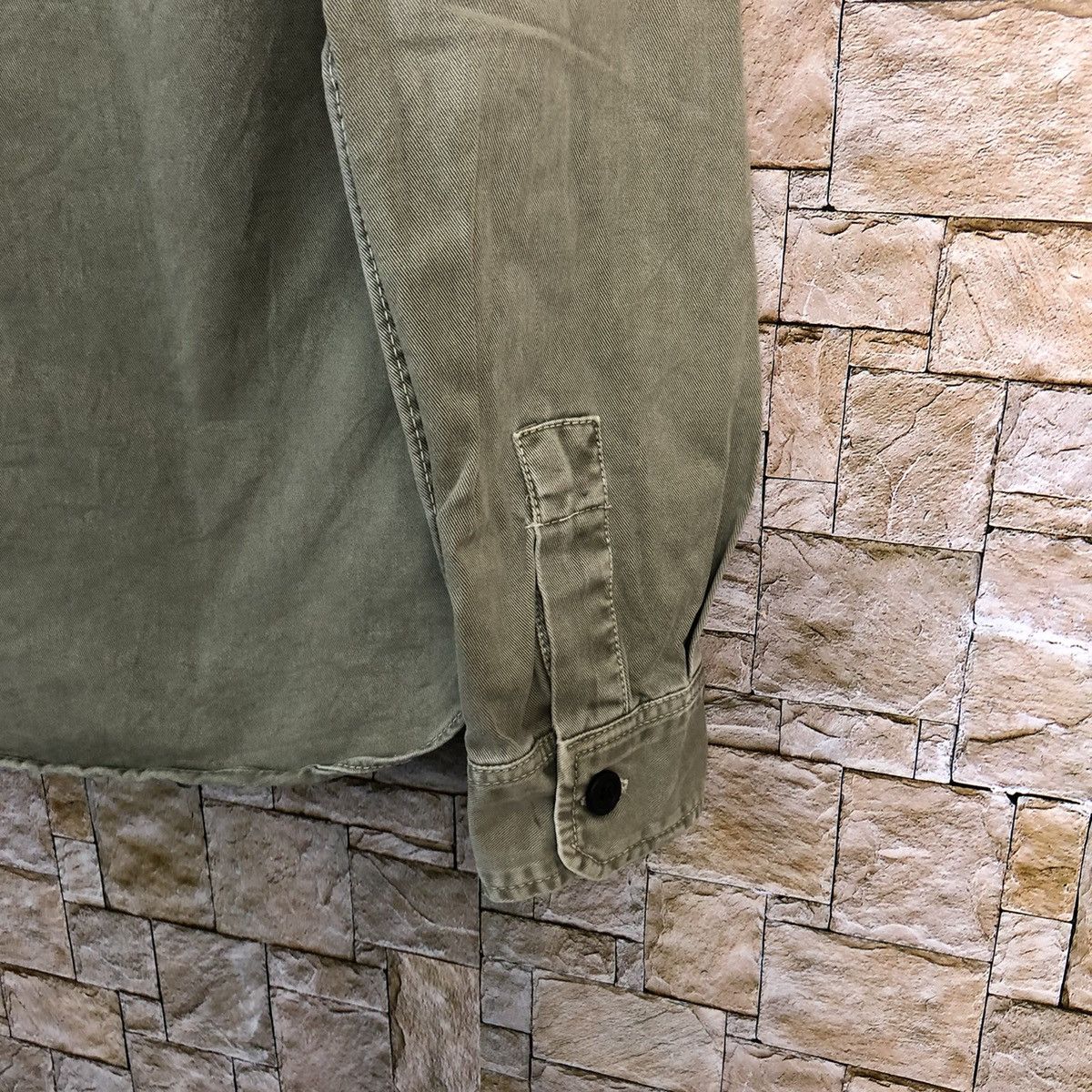 Japanese Brand Japanese Brand Green vintage jacket shirt #A217 Size US M / EU 48-50 / 2 - 15 Thumbnail