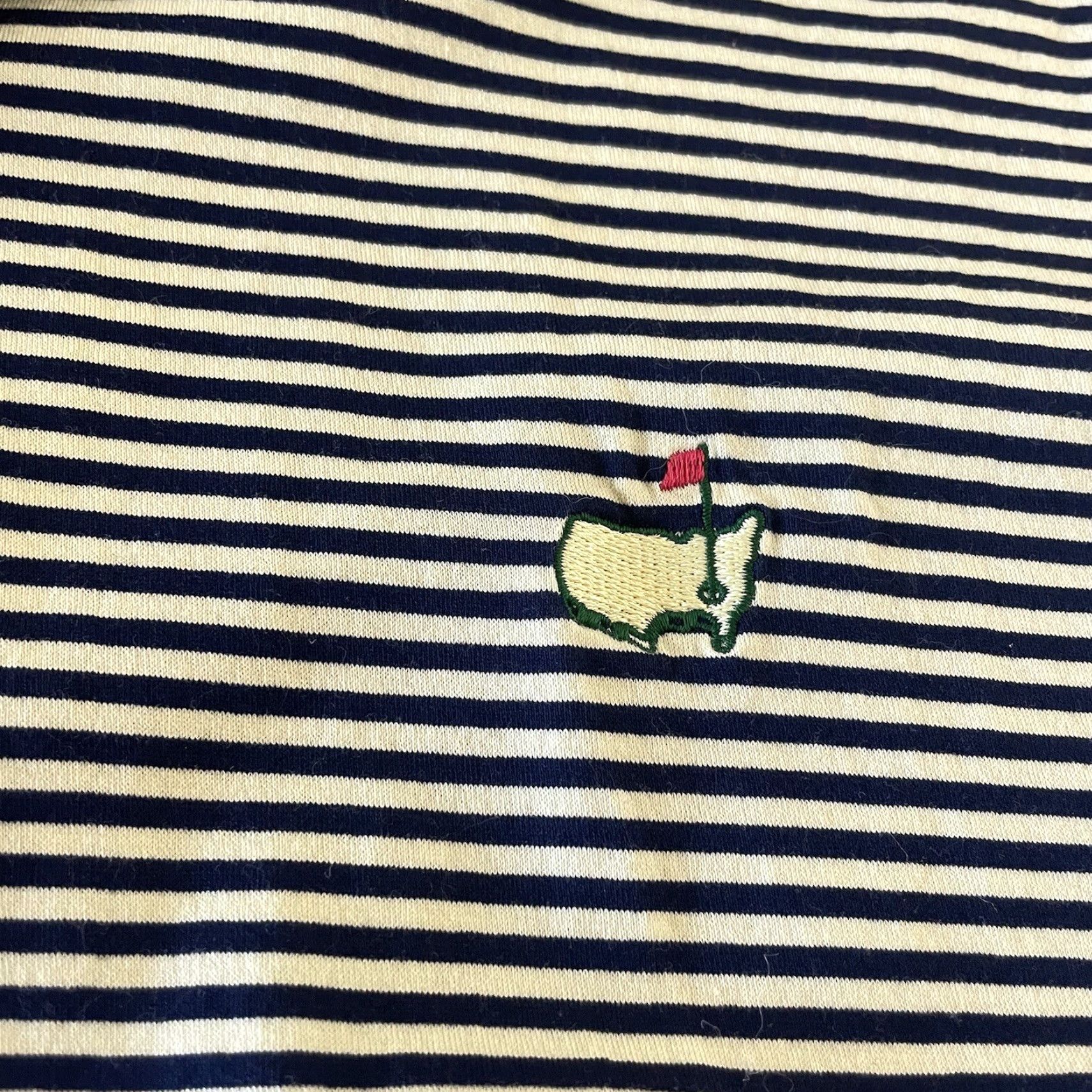 Vintage Amen Corner Masters Polo Shirt Striped Short Sleeve Yellow Mens XL Shirt Size US XL / EU 56 / 4 - 2 Thumbnail