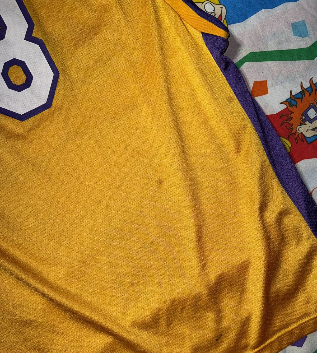 Reebok Vintage Y2K LA LAKERS Kobe Bryant #8 Reebok NBA Jersey Size US XXL / EU 58 / 5 - 4 Thumbnail