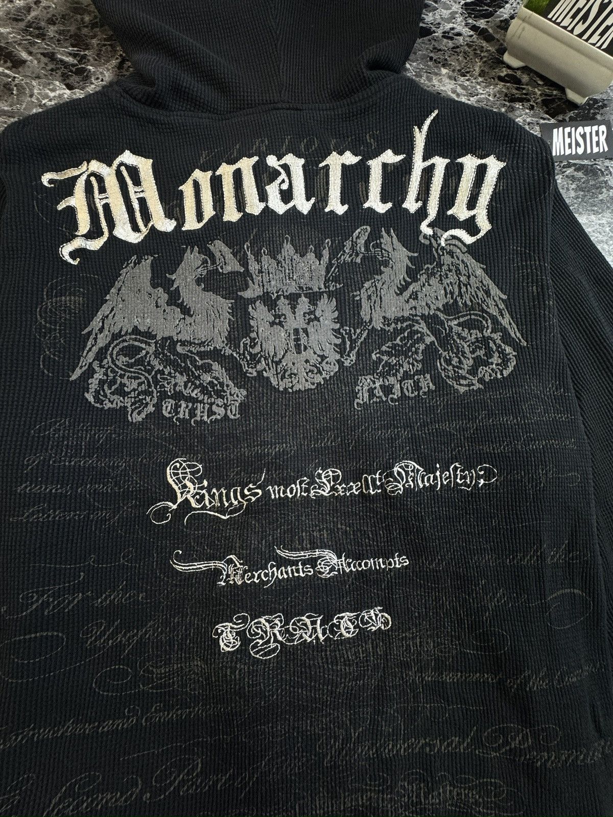 Monarchy Vintage Y2k Monarchy Reversible Hoodie Size US L / EU 52-54 / 3 - 8 Thumbnail