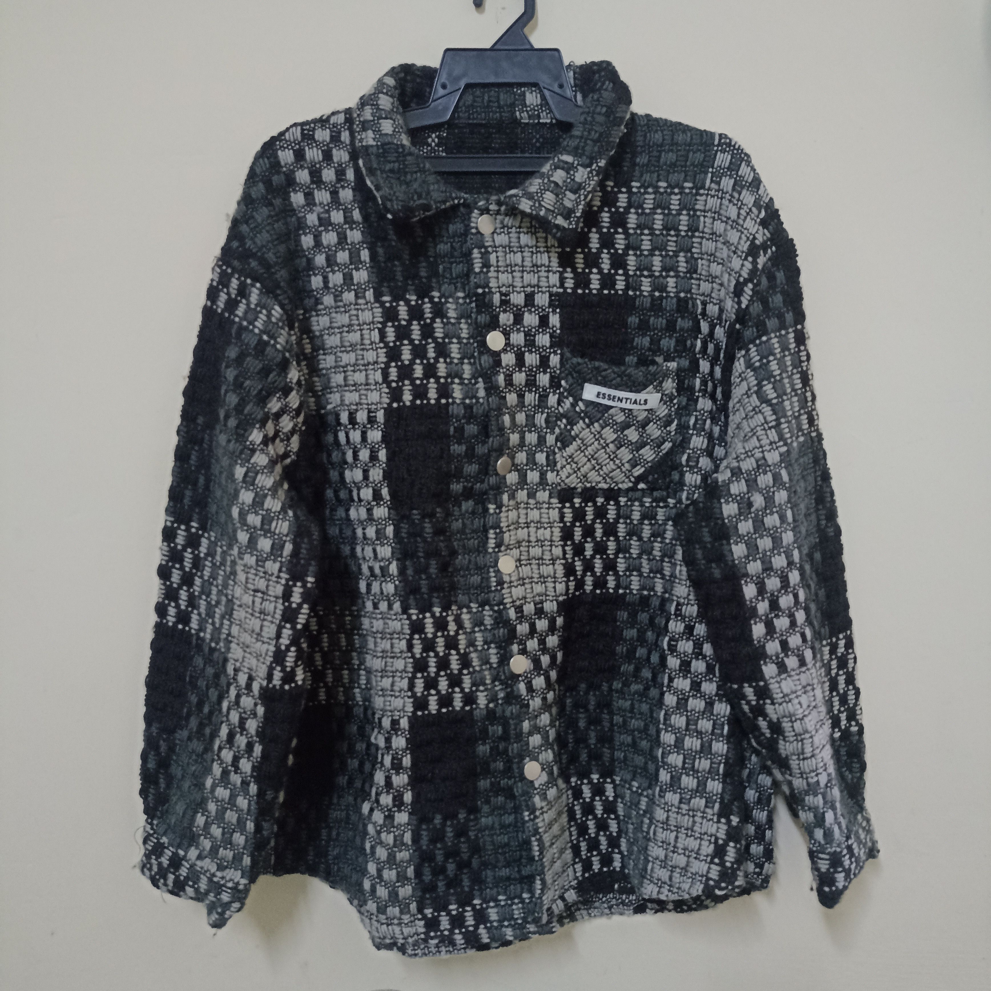 Other Essentials Rank One Checked Cardigan Jacket Knit Size US XXL / EU 58 / 5 - 1 Thumbnail