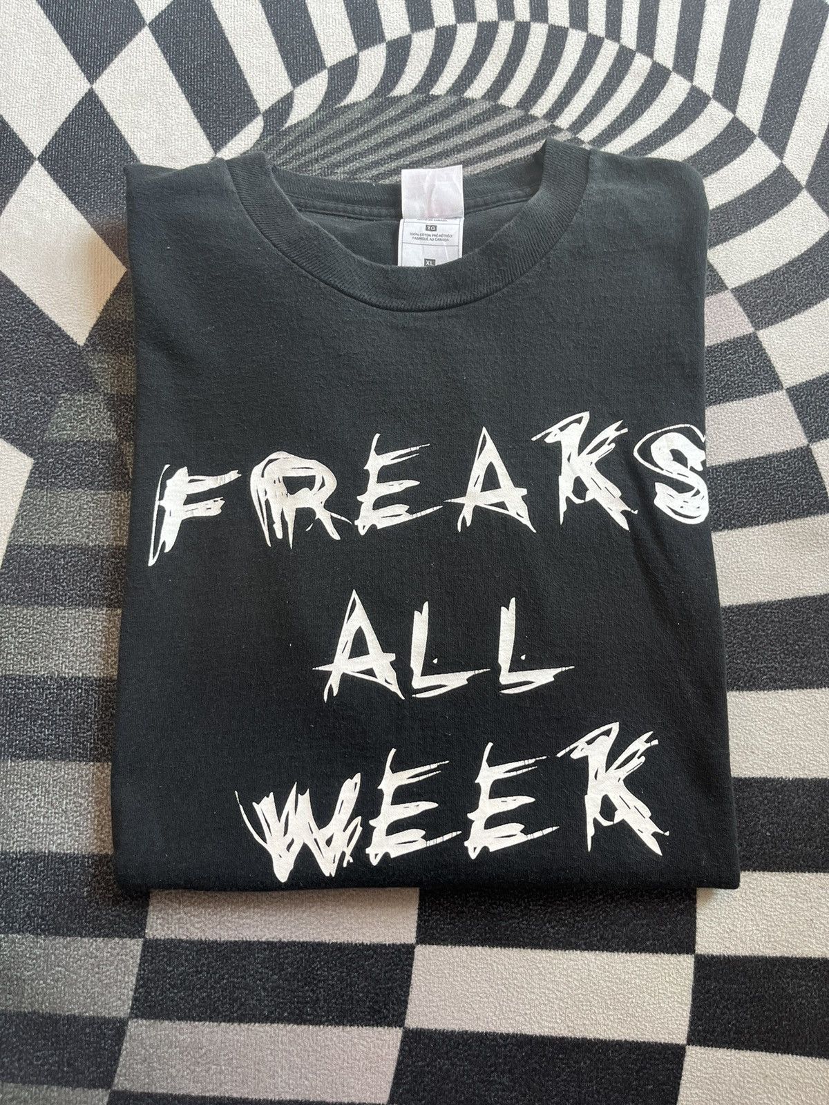 Rap Tees Vintage FREAKS ALL WEEK by Marvelous J single 96’s Tshirt Size US XL / EU 56 / 4 - 1 Thumbnail
