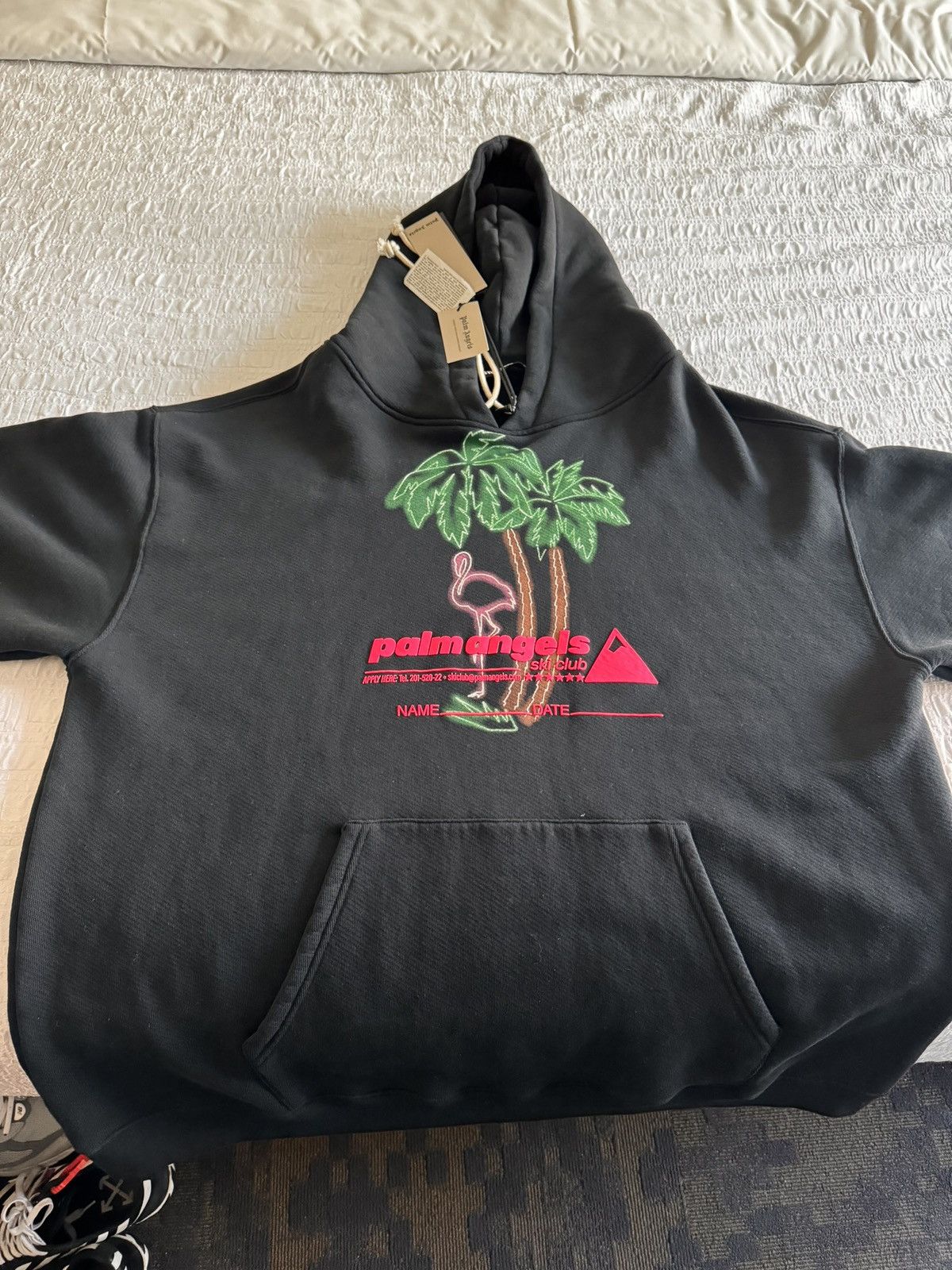 Palm Angels Palm Angels Ski Club Hoodie Size US L / EU 52-54 / 3 - 2 Thumbnail