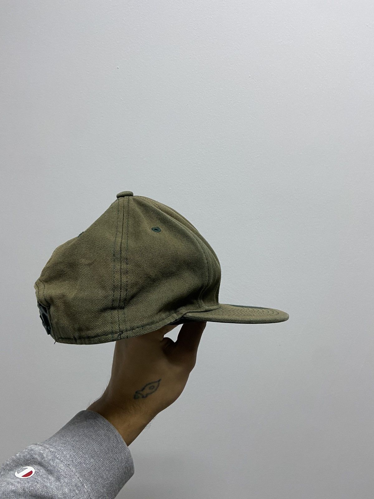 Carhartt × Vintage Carhartt Cap Vintage small Logo Y2K Style Skate Size ONE SIZE - 2 Thumbnail