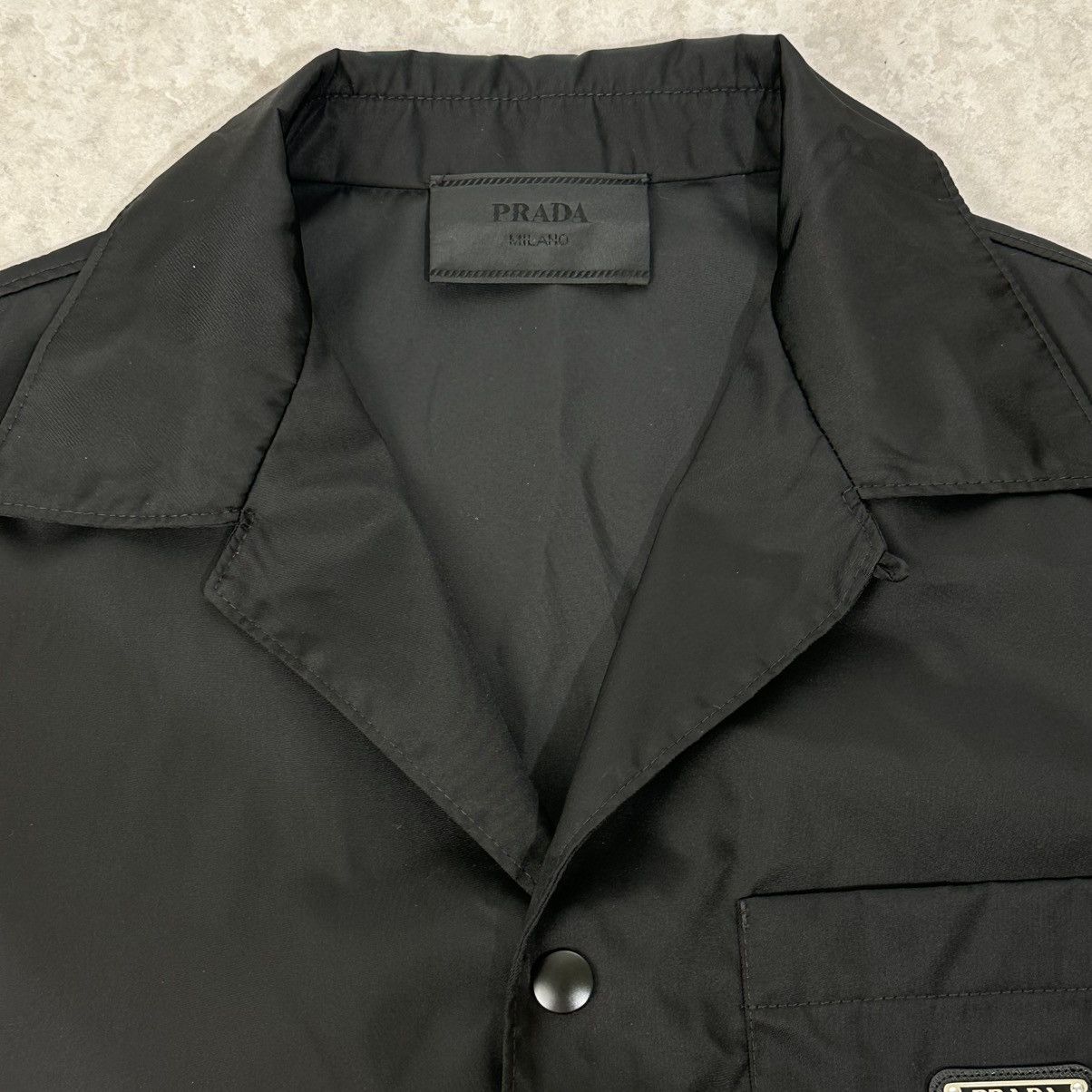 Prada Prada Re-nylon Shirt- Black Size US XL / EU 56 / 4 - 4 Thumbnail