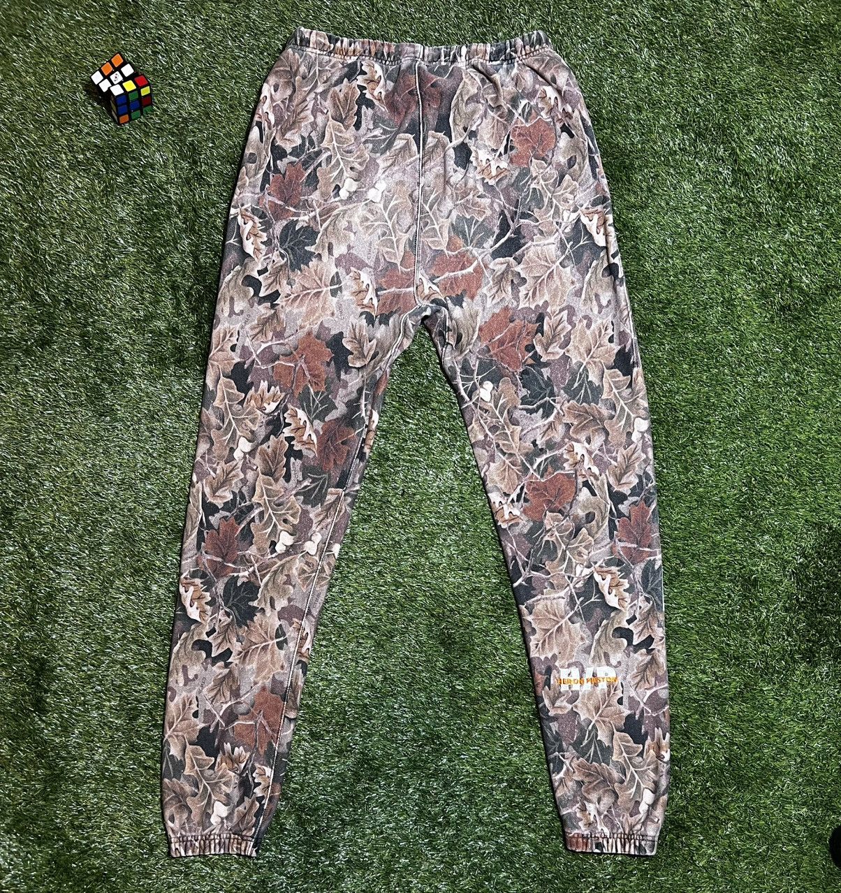 Heron Preston HERON PRESTON FOREST CAMO SWEATS XL Size US 36 / EU 52 - 2 Thumbnail
