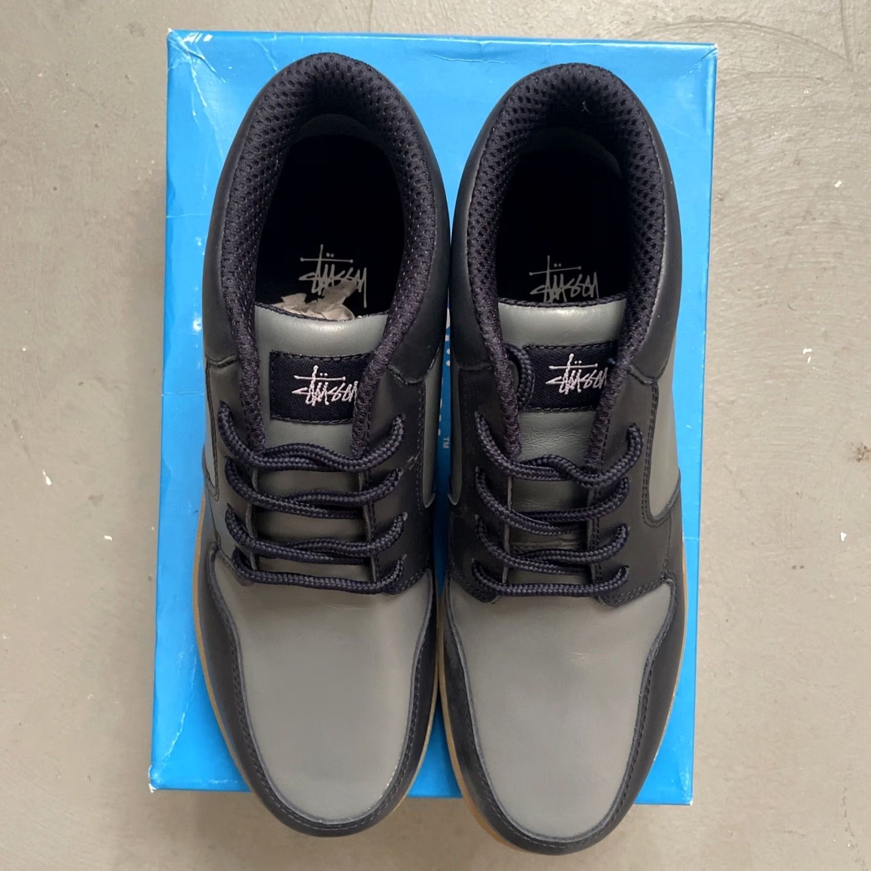 Imperial VINTAGE Stussy Boots Men's 10 Imperial Leather Casual 1990s-Y2K See Photos DEADSTOCK Box 1990s Mens Boots Size US 10 / EU 43 - 3 Thumbnail