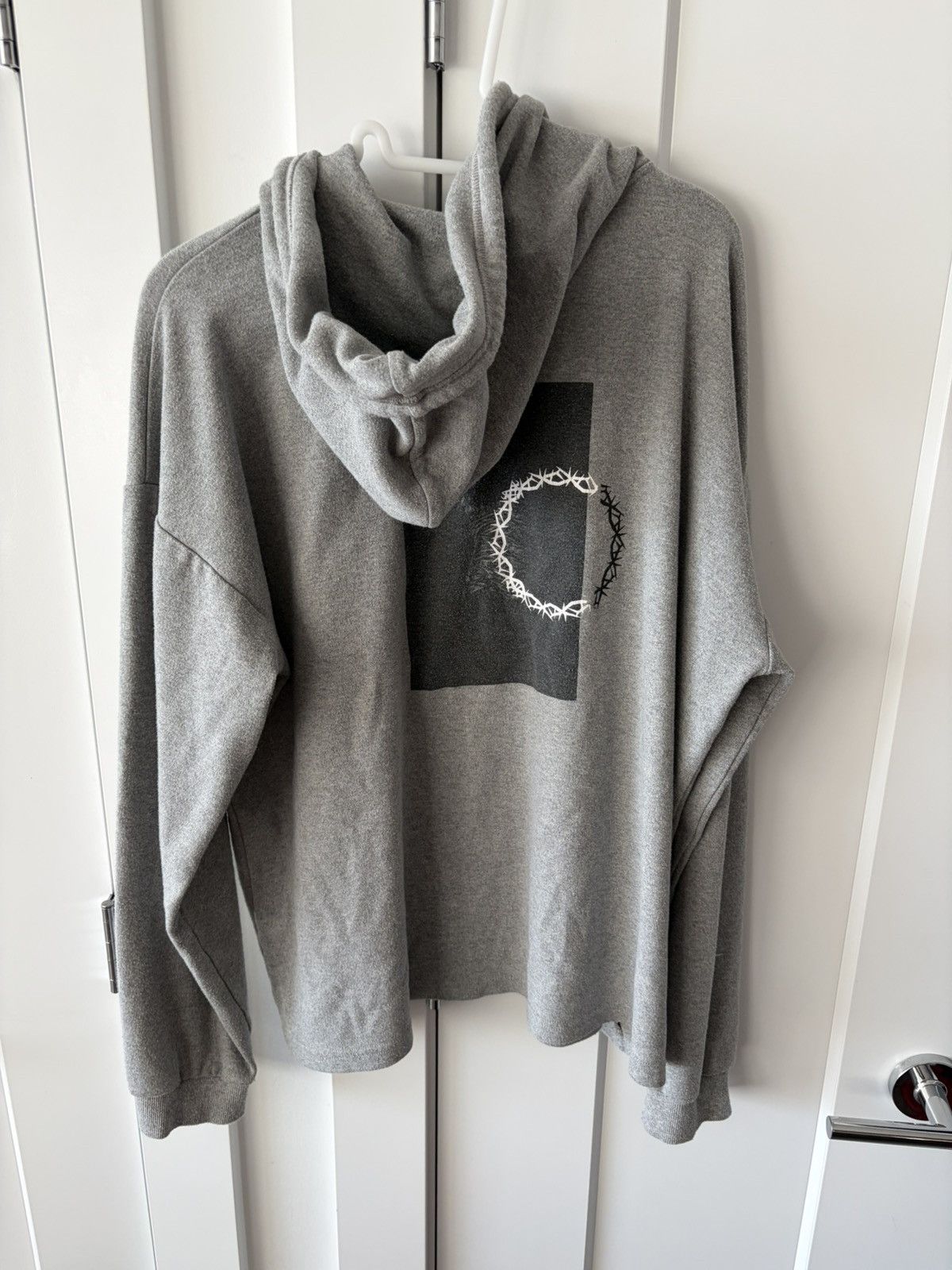 1017 ALYX 9SM 1017 ALYX 9SM Grey Barbed Wire Hoodie Size US L / EU 52-54 / 3 - 2 Thumbnail