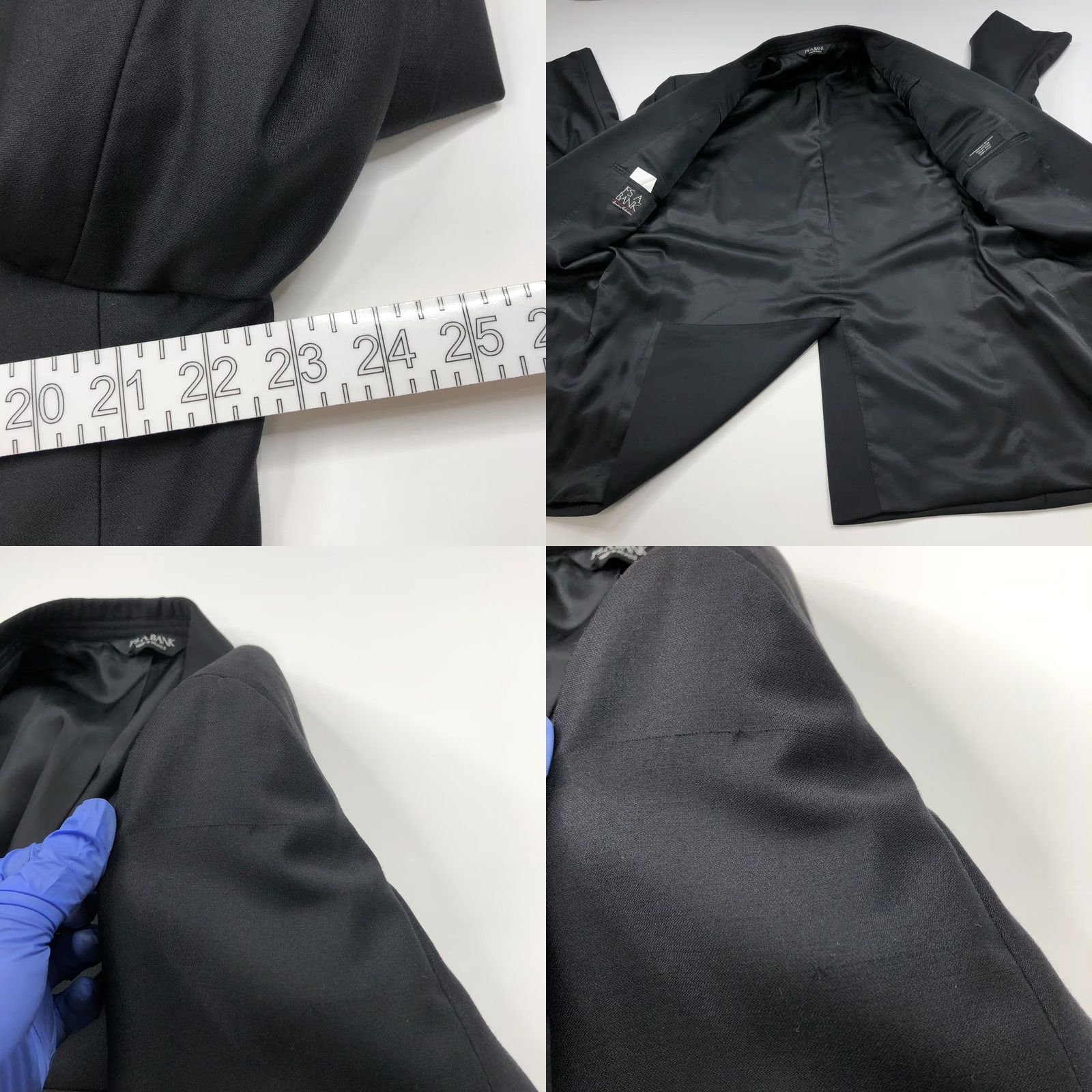 Jos. A. Bank Jos. A. Bank Wool 2 PC Tuxedo Suit 43 LONG 43Jacket Pants (Fit 35W 31L) PLS READ Size 46R - 9 Thumbnail