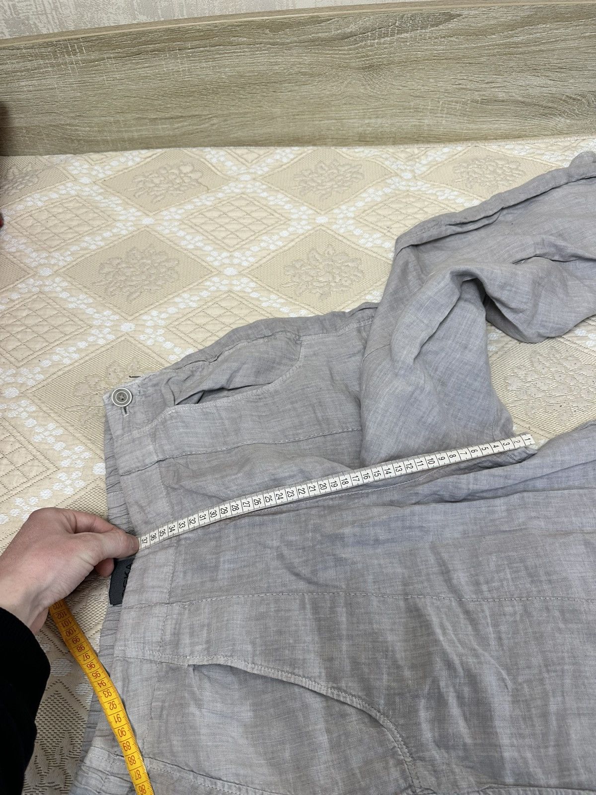 OSKA 🔥 OSKA Vintage Wide Oversize Linen Pants Trousers Y2K Size 27" / US 4 / IT 40 - 9 Thumbnail